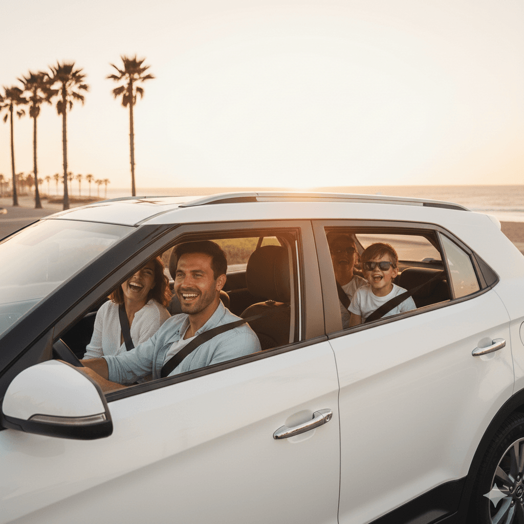 Família tranquila e protegida